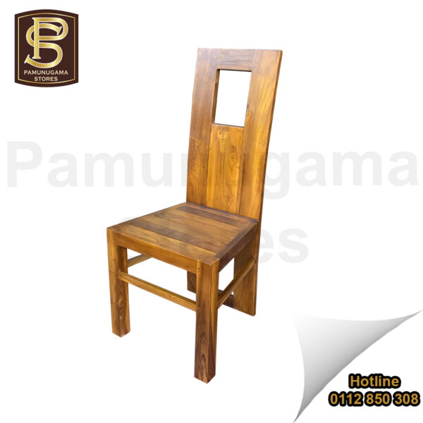 02 Square Teak Chair