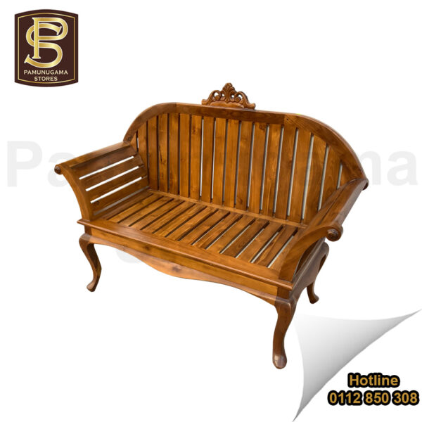 2 Seater Teak Couch