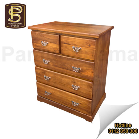 Antique Teak Chest Of Drawers