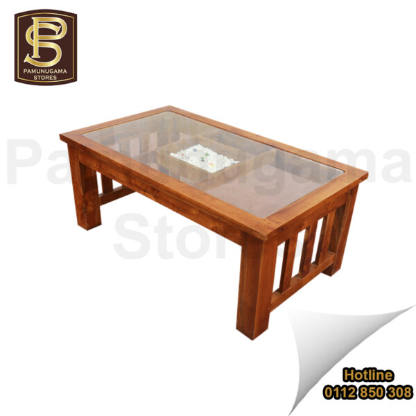 Box Teak Coffee Table new