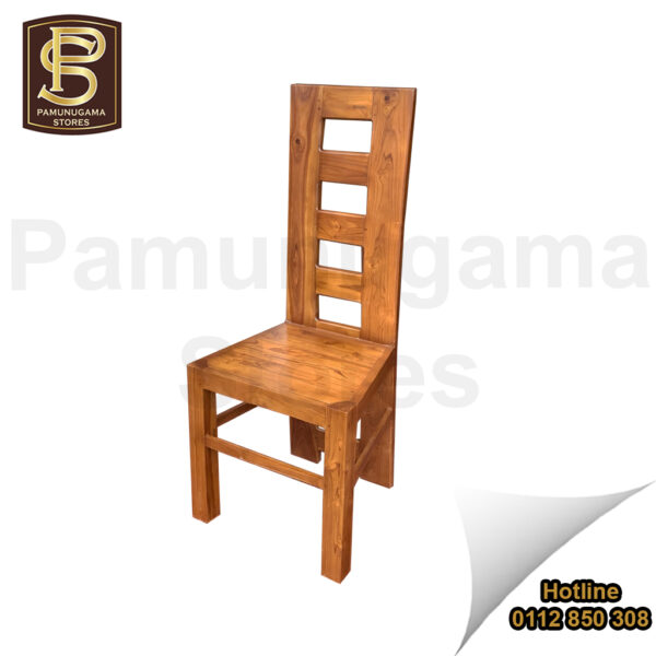 Brick Teak Chair