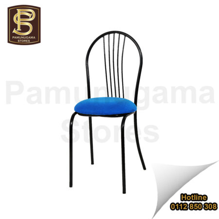 Bruno Cushion Steel Chair