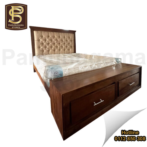 Commercial Teak Bed 5'