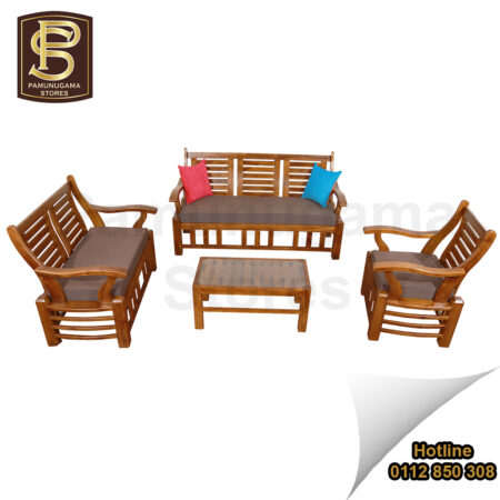 Cross Pati Teak Set