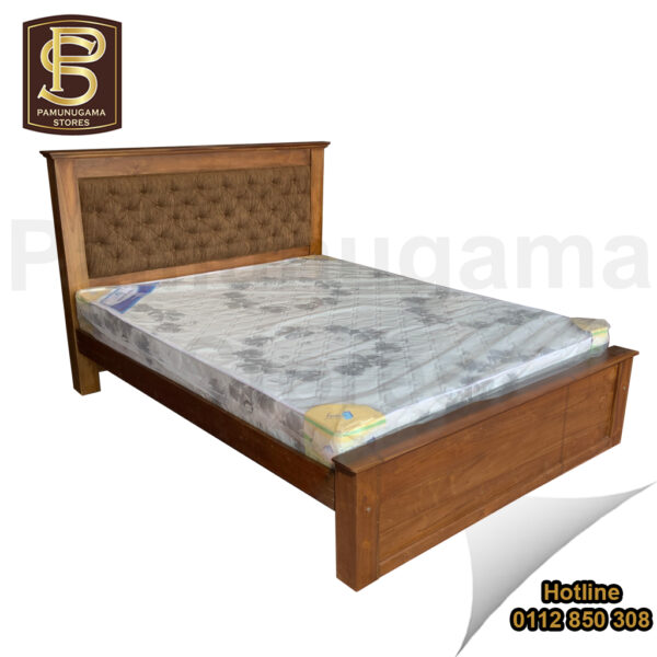 Cushion Teak Bed