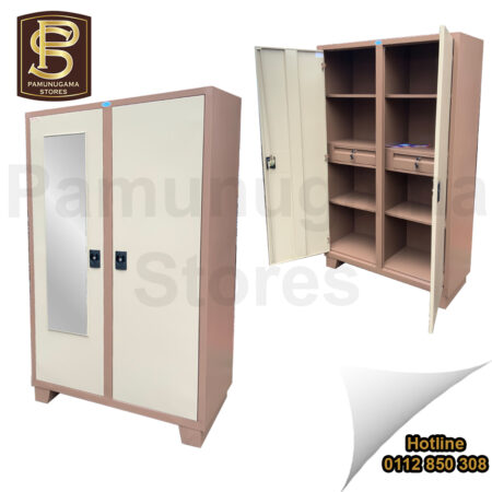 Gold Double Lock Wardrobe.