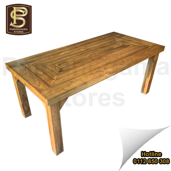 Handkerchief Rectangle Teak Table