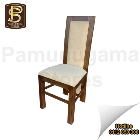 Line Cushioned Teak Chair