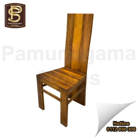 Mid Thick Burutha Line Teak Chair