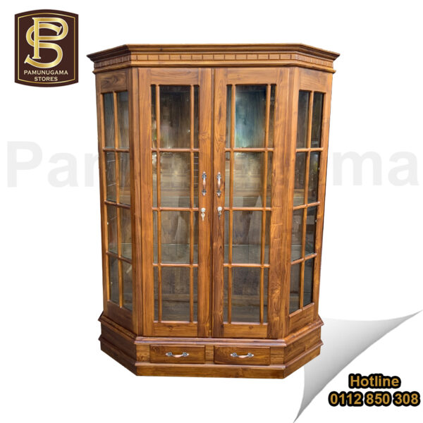 Pattam Teak Display Cabinet