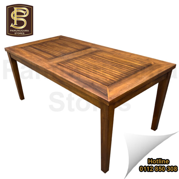 Peacock Rectangle Teak Table