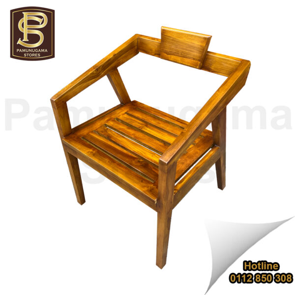 Headrest Teak Veranda Chair