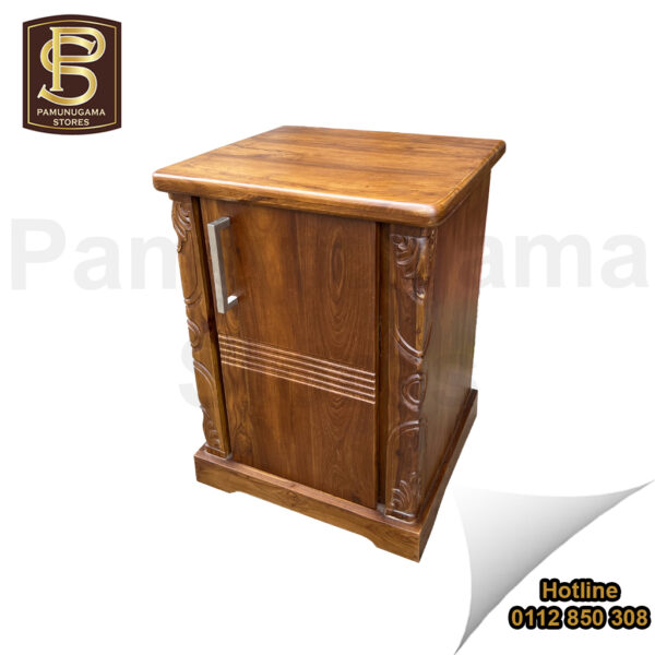 Ketayam Bed Side Cupboard Teak with One Door