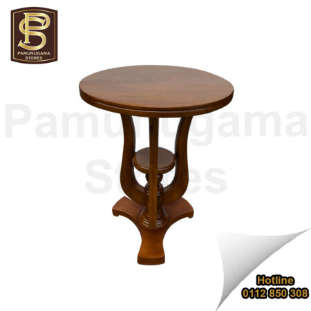 Round Wooden Kanappu Stand