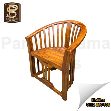 Shell Teak Veranda Chair