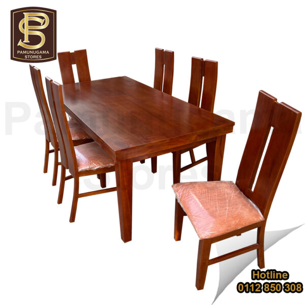 Summer Rectangle Mahogani Dining Set