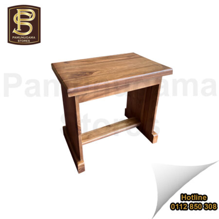 Wooden Top Dressing Table Stool