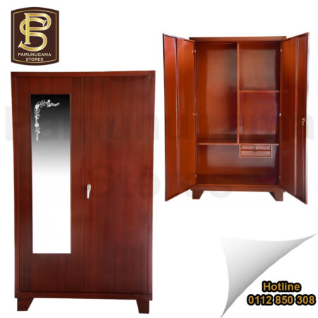 Rosanka Steel 6′ x 4′ Mirror Wardrobe