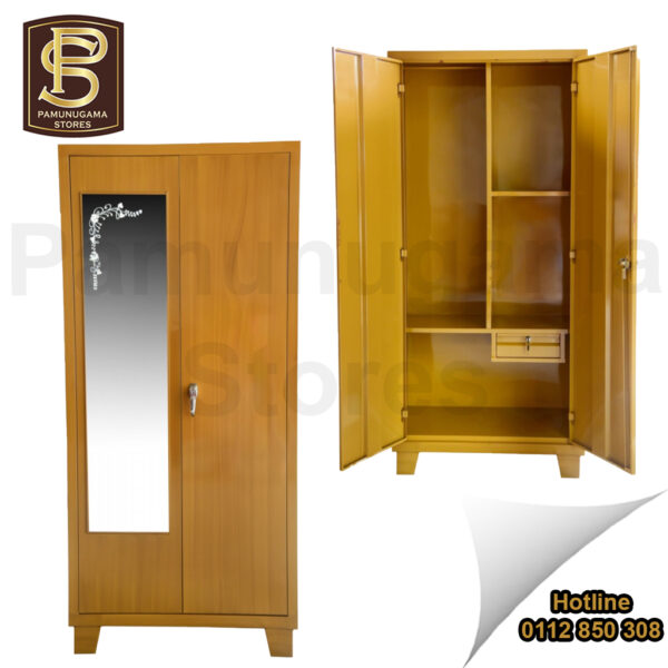 Rosanka Steel Medium Wardrobe