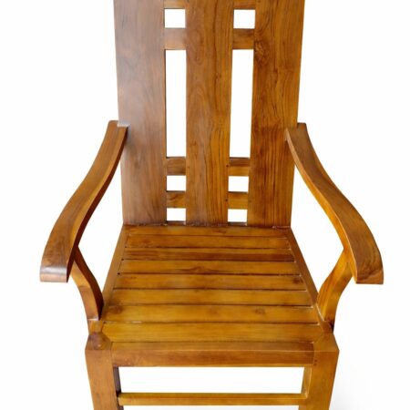 Teak three kotu veranda chair