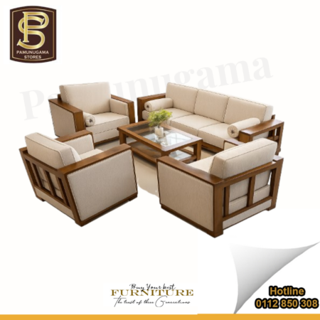 Teak 3:2:1 Large Full Cushion Box Set
