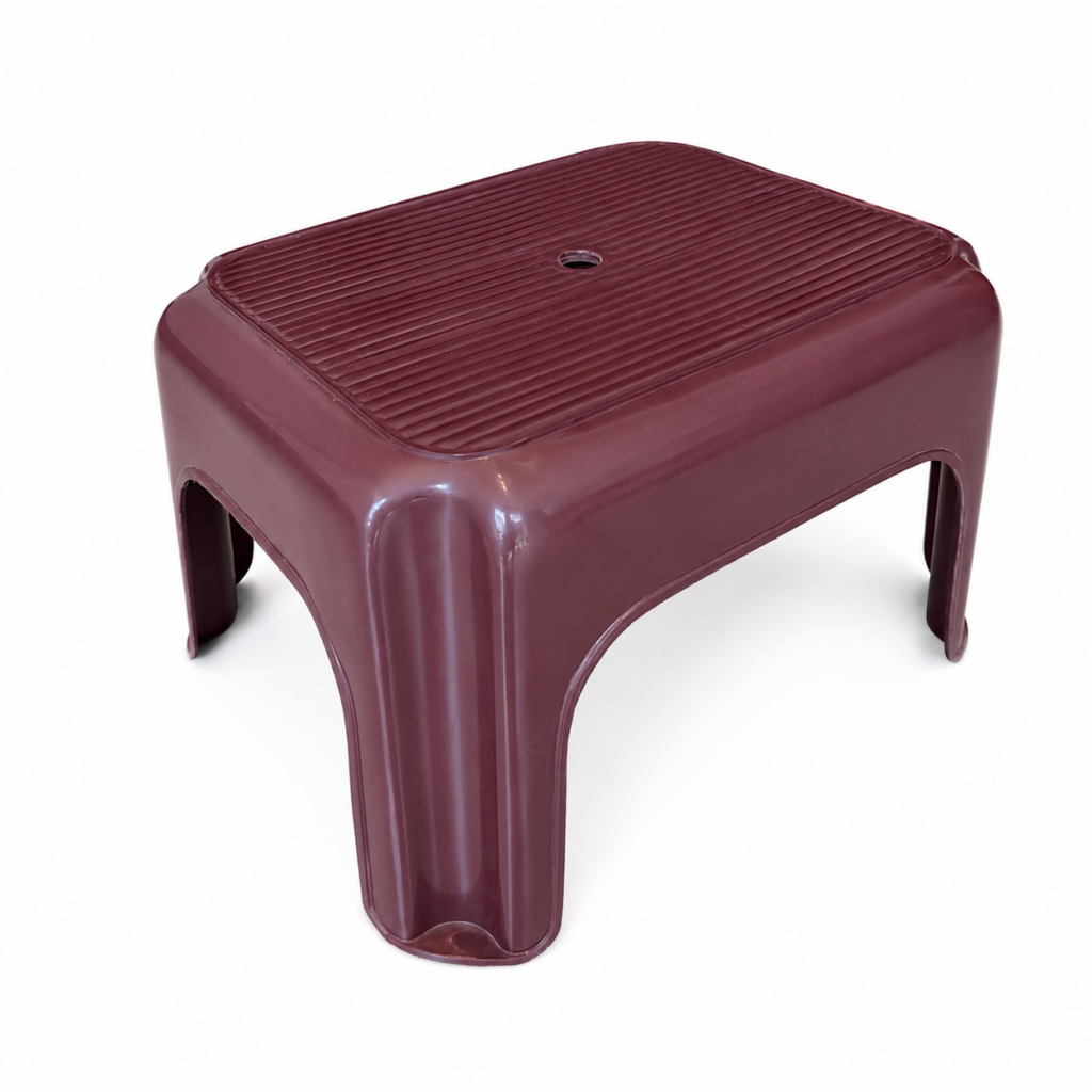 Nilkamal Cherry Plastic Stool