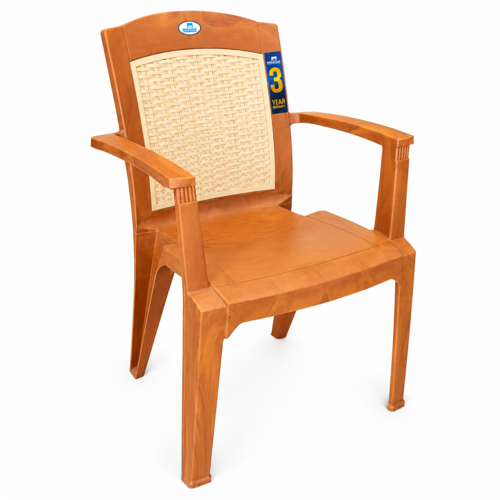Nilkamal Rattan Plastic Chair