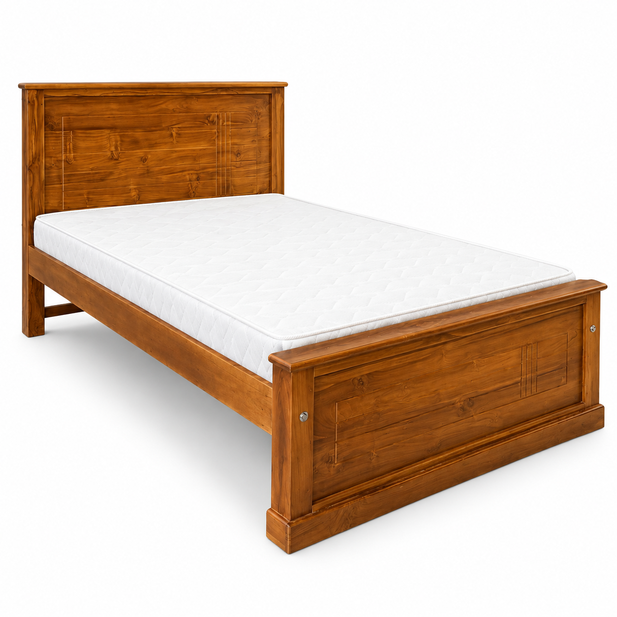 Teak Box Bed