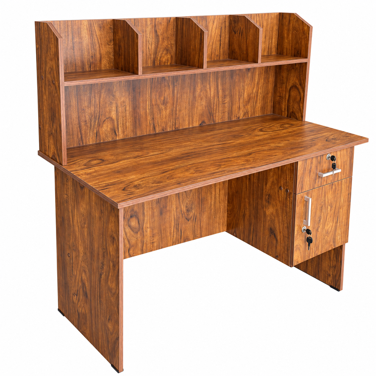 Milro Study Desk with Hutch
