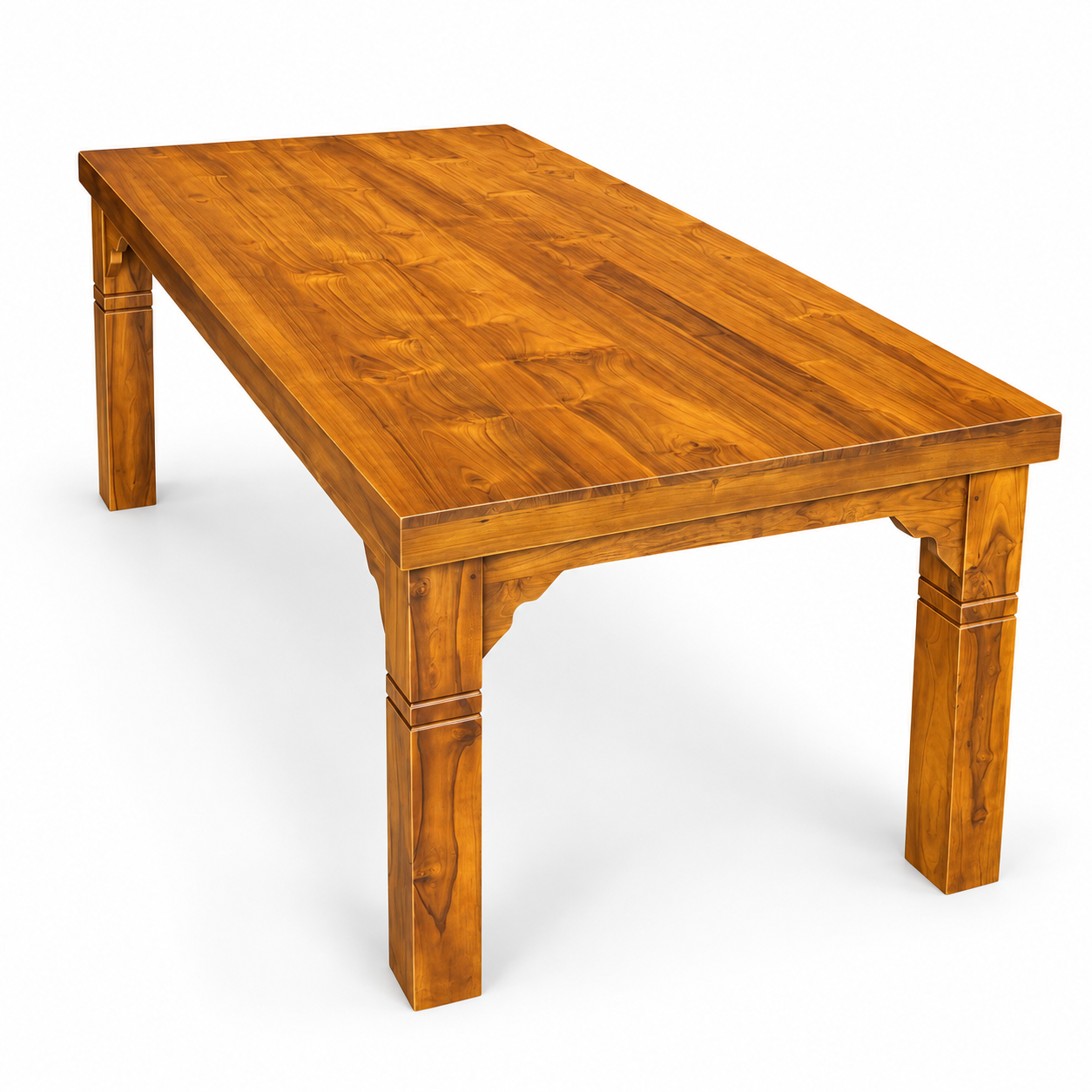 Plain Teak Dining Table